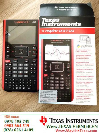 Ti-Nspire CXII-T-CAS, Máy tính Khoa học Vẽ đồ thị Texas Instrument Ti-Nspire CXII-T-CAS chính hãng MẪU MỚI (cho kỳ thi ACT, IB, AP, QCE,TCE, WACE, VCE)